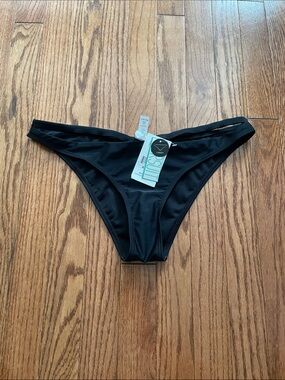 Pursuit Black Cheeky Bikini Bottom Women’s Sz XL NWT
